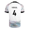 Officiële Voetbalshirt Liverpool Virgil 4 Uit 2022-23 - Heren